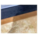 Open Road Brands Deer in Field Framed Wood Wall Art by Lance Krueger, Measures 24" x 40"