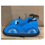 Blue Flybar Racer Glow Bumper Car