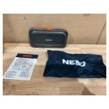 NEBO 4-in-1 Assist Air Jump Starter, Portable Car Battery Charger, Emergency USB Power Bank with Tire Pump, Interchangeable Air Nozzles, 310 Lumen Floodlight