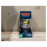 NEBO Galileo Lantern, Powerful, Rechargeable, Durable and Water-Resistant Lantern & Power Bank with 5 Light Modes,Black