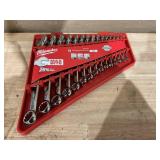 Milwaukee 15 Pc SAE Combination Wrench Set
