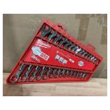 Milwaukee 15 Pc SAE Combination Wrench Set