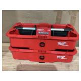 LOT OF 2 Milwaukee PACKOUT Tool Tray