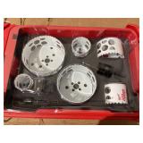10PCS Milwaukee Bi-Metal Hole Saw Packout Kit