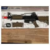 Colt M4A1 CQBR RIS AEG Airsoft Rifle, Tan/Black