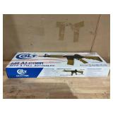 Colt M4A1 CQBR RIS AEG Airsoft Rifle, Tan/Black