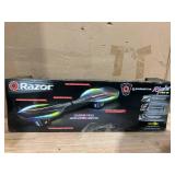 Razor Black Label Ripstik Ripster Light-up, Caster Skateboard with Multi-Color Lights, for Child 8+