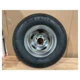 Kenda KR03 Radial Tire and Wheel Assembly