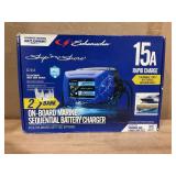 15A 12V 2-Bank Onboard Marine Sequential Battery Charger