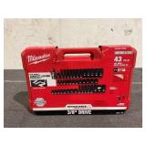 Milwaukee SHOCKWAVE 3/8" Drive 43PC SAE & Metric 6 Point Impact Socket Set