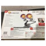 QIOMALA Portable Propane Heater, 30000 BTU Tent Heater For Camping, Outdoor Buddy Gas Heaters, Propane Double Tank Top Heater With 3 Settings