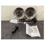 QIOMALA Portable Propane Heater, 30000 BTU Tent Heater For Camping, Outdoor Buddy Gas Heaters, Propane Double Tank Top Heater With 3 Settings