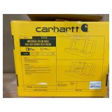 Carhartt Universal Fitted Nylon Duck Full-Size Bench Seat Cover, Black