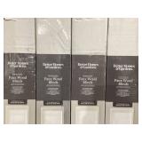 LOT OF 8 Better Homes & Gardens Faux Wood Blinds