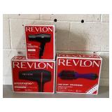 LOT OF 3 Revlon Hair Tools