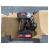 Hyper Tough 20V Max Compact Brushless 1/2 Inch Impact Wrench with 2.0Ah Lithium-Ion Battery and Charger