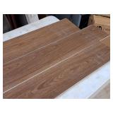 Lot of (37 Boxes) 877-sq.ft. LVP Waterproof Rigid Core Luxury Vinyl Click Plank Flooring with Pad 5mmx7.15"x47.75" / 23.71-sq.ft. GEN4128RIG 10-count ( 370 total items ) (Amber)