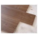 Lot of (65 Boxes) 1541-sq.ft. LVP Waterproof Rigid Core Luxury Vinyl Click Plank Flooring with Pad 5mmx7.15"x47.75" / 23.71-sq.ft. GEN4128RIG 10-count ( 650 total items ) (Amber)