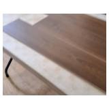 Lot of (65 Boxes) 1541-sq.ft. LVP Waterproof Rigid Core Luxury Vinyl Click Plank Flooring with Pad 5mmx7.15"x47.75" / 23.71-sq.ft. GEN4128RIG 10-count ( 650 total items ) (Amber)