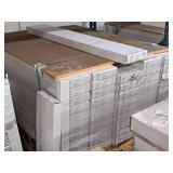 Lot of (50 Boxes) 1185-sq.ft. LVP Waterproof Rigid Core Luxury Vinyl Click Plank Flooring with Pad 5mmx7.15"x47.75" / 23.71-sq.ft. GEN4128RIG 10-count ( 500 total items ) (Amber)