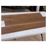 Lot of (41 Boxes) 972.11-sq.ft. LVP Waterproof Rigid Core Luxury Vinyl Click Plank Flooring with Pad 5mmx7.15"x47.75" / 23.71-sq.ft. GEN4128RIG 10-count ( 410 total items ) (Amber)