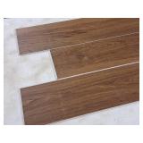 Lot of (41 Boxes) 972.11-sq.ft. LVP Waterproof Rigid Core Luxury Vinyl Click Plank Flooring with Pad 5mmx7.15"x47.75" / 23.71-sq.ft. GEN4128RIG 10-count ( 410 total items ) (Amber)
