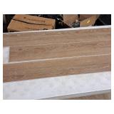 Lot of (50 Boxes) 1185-sq.ft. LVP Waterproof Rigid Core Luxury Vinyl Click Plank Flooring with Pad 5mmx7.15"x47.75" / 23.71-sq.ft. GEN4129RIG 10-count ( 500 total items ) (Ale)