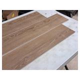 Lot of (50 Boxes) 1185-sq.ft. LVP Waterproof Rigid Core Luxury Vinyl Click Plank Flooring with Pad 5mmx7.15"x47.75" / 23.71-sq.ft. GEN4129RIG 10-count ( 500 total items ) (Ale)