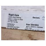 Lot of (25 Boxes) 592-sq.ft. LVP Waterproof Rigid Core Luxury Vinyl Click Plank Flooring with Pad 5mmx7.15"x47.75" / 23.71-sq.ft. GEN4105RIG 10-count ( 250 total items ) (Stout)