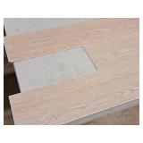 Lot of (40 Boxes) 948-sq.ft. LVP Waterproof Rigid Core Luxury Vinyl Click Plank Flooring with Pad 5mmx7.15"x47.75" / 23.71-sq.ft. GEN4107RIG 10-count ( 400 total items ) (Barley)