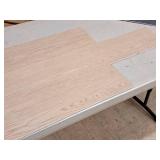 Lot of (50 Boxes) 1185-sq.ft. LVP Waterproof Rigid Core Luxury Vinyl Click Plank Flooring with Pad 5mmx7.15"x47.75" / 23.71-sq.ft. GEN4107RIG 10-count ( 500 total items ) (Barley)