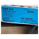 Lot of (50 Boxes) 1185-sq.ft. LVP Waterproof Rigid Core Luxury Vinyl Click Plank Flooring with Pad 5mmx7.15"x47.75" / 23.71-sq.ft. GEN4107RIG 10-count ( 500 total items ) (Barley)