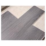 Lot of (45 Boxes) 858-sq.ft. LVP Waterproof Rigid Core Luxury Vinyl Click Plank Flooring with Pad 5mmx7.15"x47.75" / 23.71-sq.ft. GEN2117RIG 10-count ( 450 total items ) (Iron Ore)