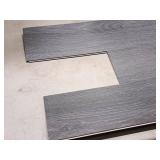 Lot of (45 Boxes) 858-sq.ft. LVP Waterproof Rigid Core Luxury Vinyl Click Plank Flooring with Pad 5mmx7.15"x47.75" / 23.71-sq.ft. GEN2117RIG 10-count ( 450 total items ) (Iron Ore)