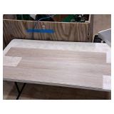 Lot of (50 Boxes) 1185-sq.ft. LVP Waterproof Rigid Core Luxury Vinyl Click Plank Flooring with Pad 5mmx7.15"x47.75" / 23.71-sq.ft. GEN4108RIG 10-count ( 500 total items ) (Glacier)