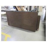 OLD SCHOOL FOLDING TABLES SHOWING WEAR