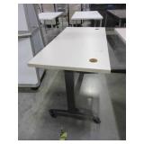 HERMAN MILLER ROLLING WORK TABLE