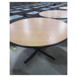 STEELCASE,  ROUND CAFE TABLES