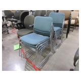 KFI SLED BASE STACKING CHAIRS
