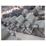 STEELCASE, PROTEGE, SLED BASE CONFERENCE CHAIRS