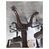 CONFERENCE TABLE WITH ROLLING OFFICE CHAIRS