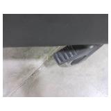 RECLINING CHAIR AND GLASS TOP TABLE