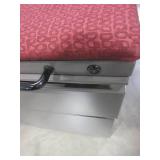 HERMAN MILLER FILE PEDESTALS WITH UPHOLSTERED TOPS