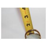 Set of 5 Vintage Gold-Toned Porcelain Decorative Baskets