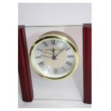 Howard Miller Desk Clock with Picture Frame