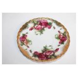 Royal Sealy China Japan Rose Pattern Teacup and Saucer Set