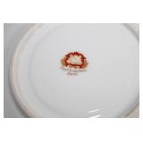 Royal Sealy China Japan Rose Pattern Teacup and Saucer Set