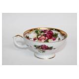 Royal Sealy China Japan Rose Pattern Teacup and Saucer Set