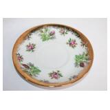 Napco China Hand-Painted Rose Tea Cup and Saucer