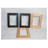 Set of 4 Decorative Wood Light Switch Covers